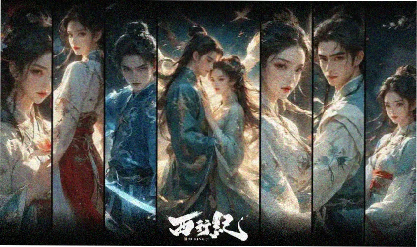 恐怖短篇漫画 无声剧场 完结纪念横幅